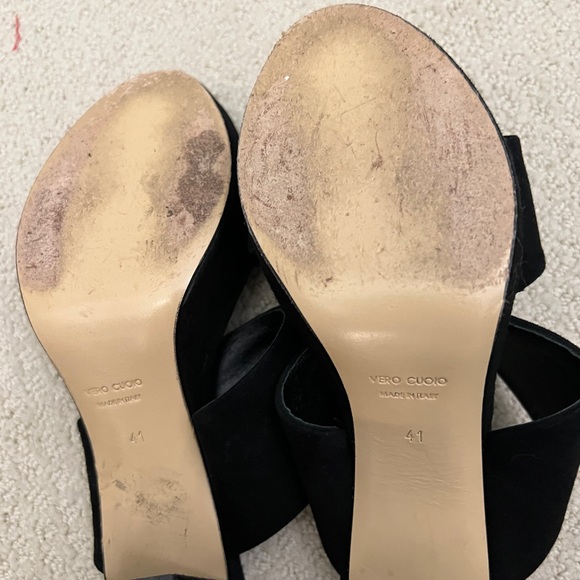 Gregory’s Bella Russo black suede sandals 41/10 - Picture 6 of 8